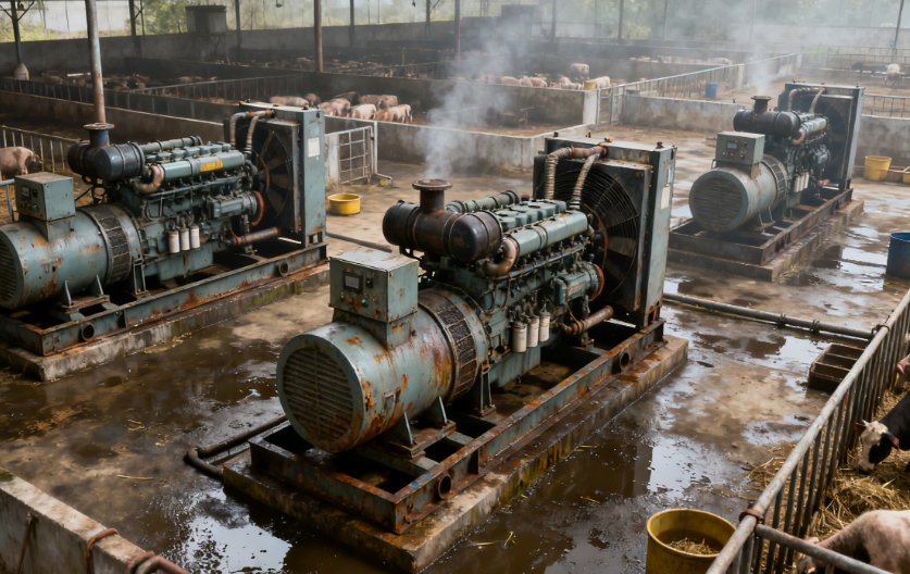 养殖场发电机？防腐蚀是关键！2 个部件要选 “防锈款”